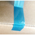 Fita de filamento de fibra de vidro revestida com borracha sintética
